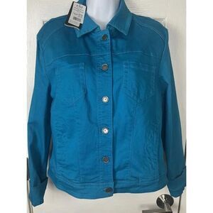 FDJ French Dressing Jeans NWT Azure Jacket Women’s Size‎ Medium